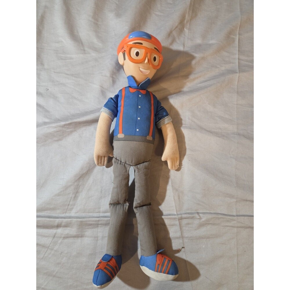 Blippi Toys Plush Talking Doll Stuffed Animal Collectible Kideo 2019 Works 17"